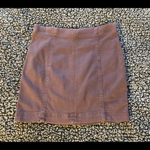 Free people mini skirt